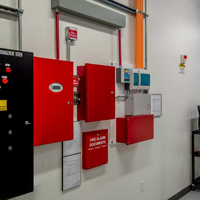 Industrial fire suppression equipment